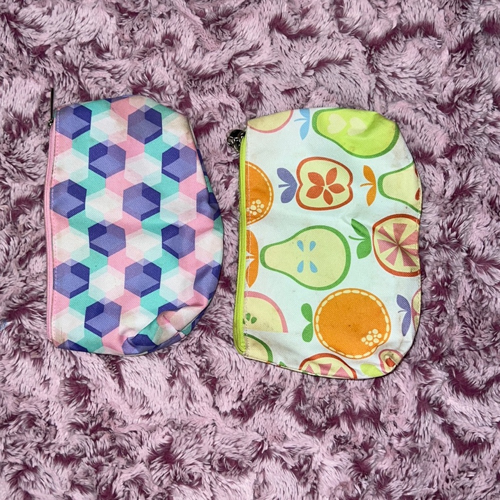 Clinique make up bags